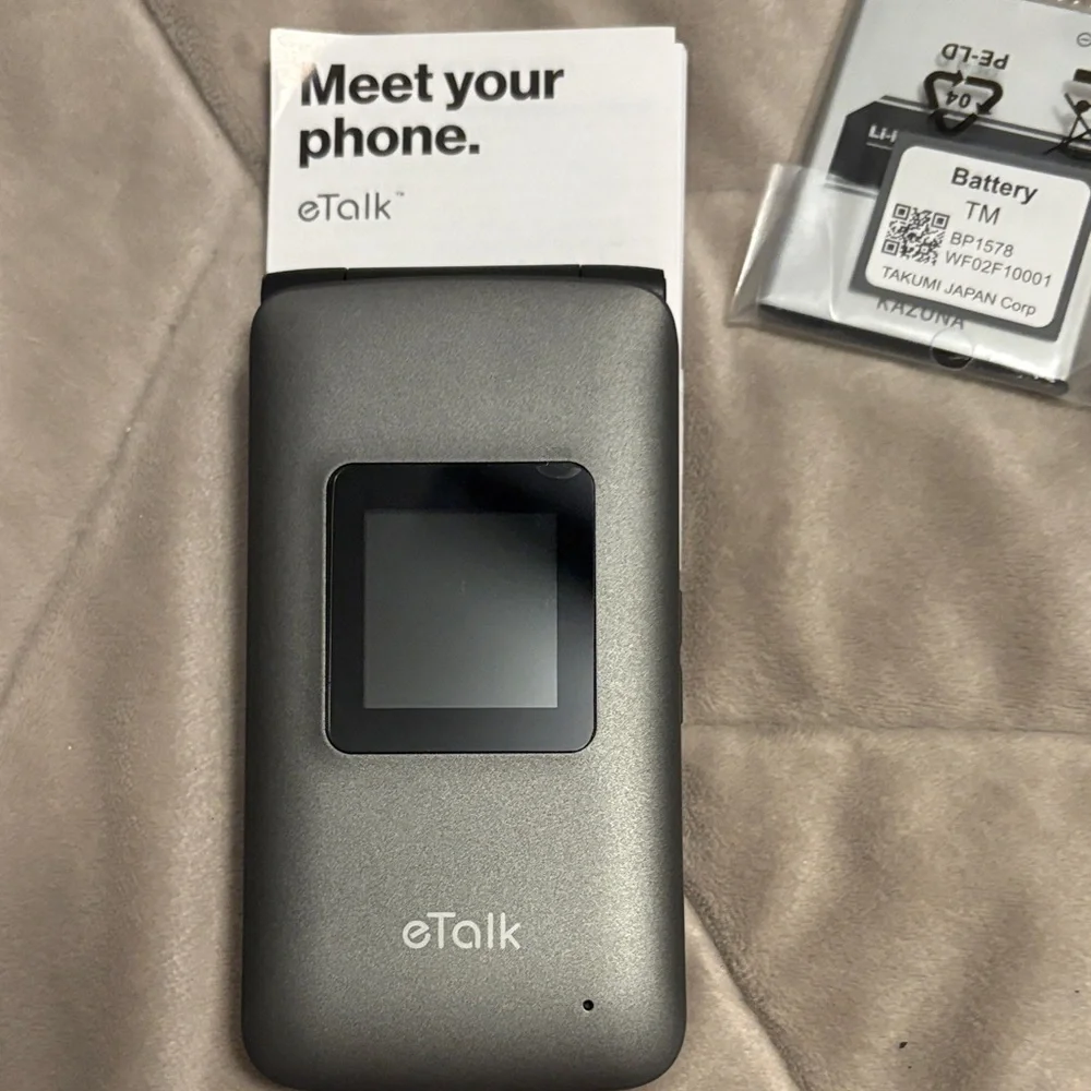 Black Flip Phone